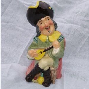 Kelsboro Ware England Mandolin Player Toby jug